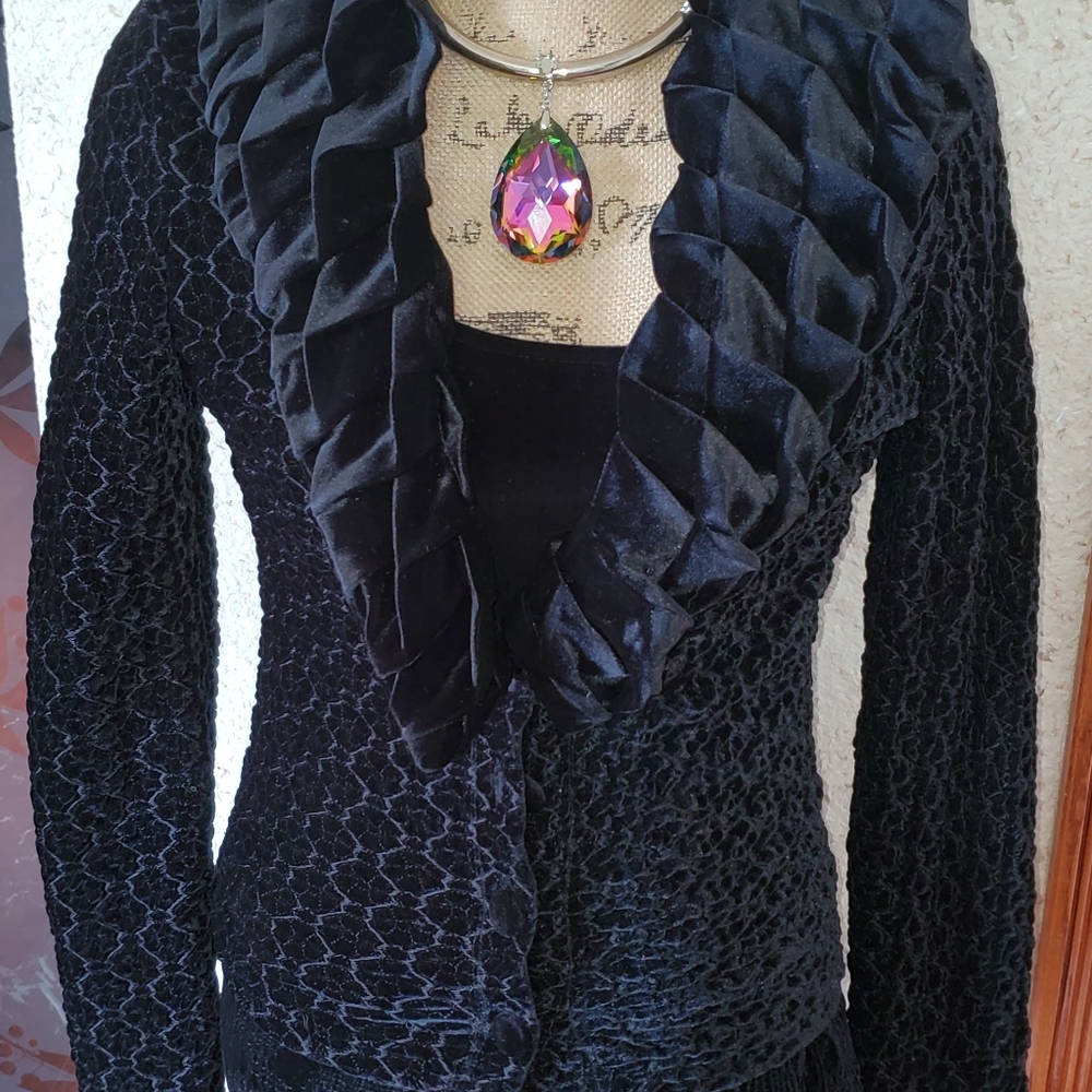 Cache one of a kind 3 pieces outfit.  You can wear separately or together. - Picture 5 of 11